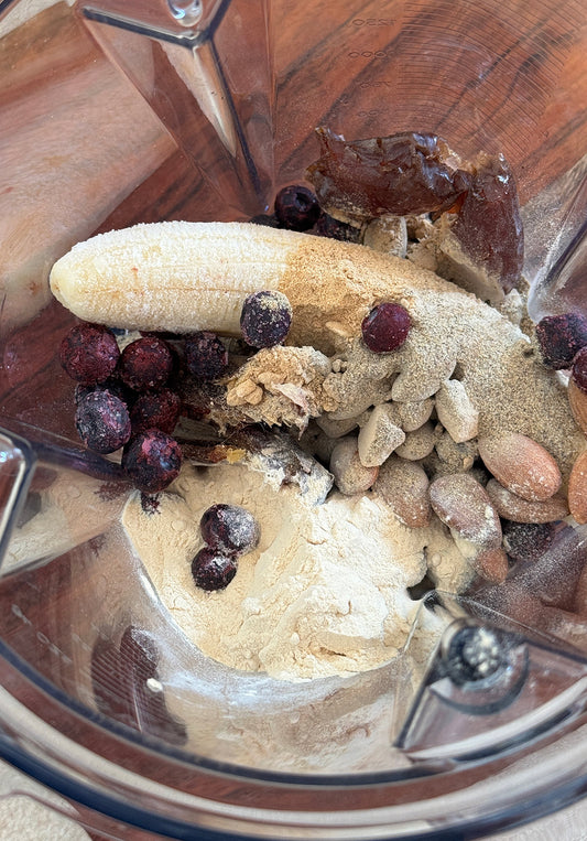 Adaptogenic Blueberry Smoothie